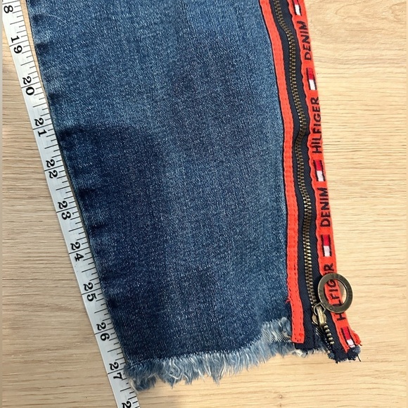 Tommy  Hilfiger Denim Jeans with Red Zipper Leg Details - Picture 10 of 13